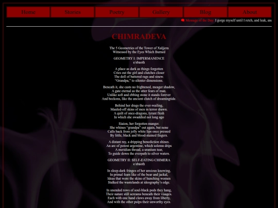 poetry/Chimradeva screenshot