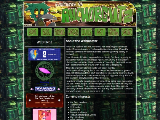 webmaster screenshot
