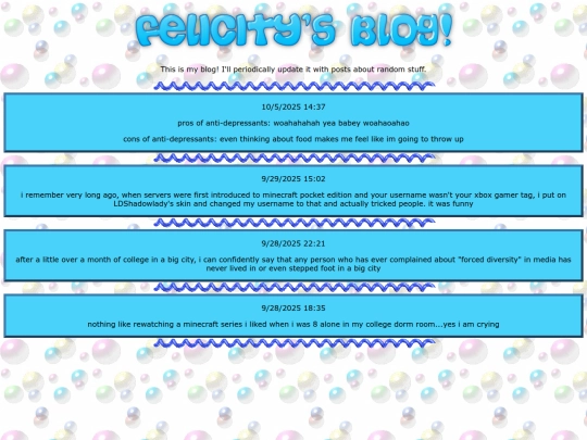 blog screenshot