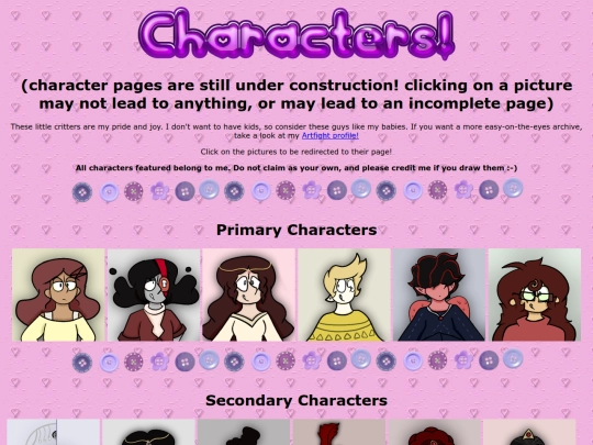 characters screenshot