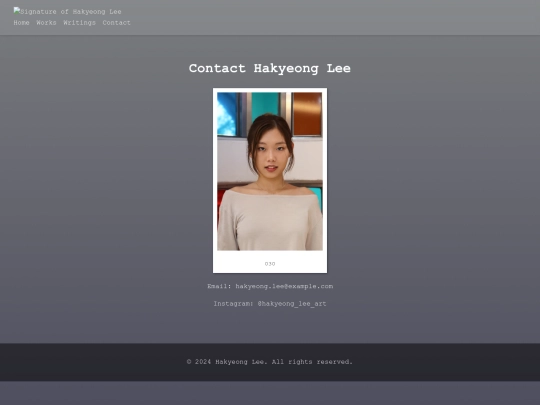 contact screenshot