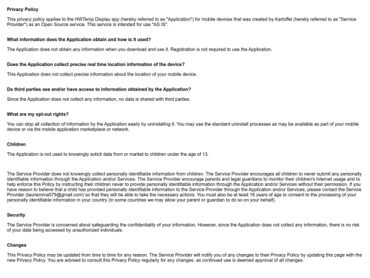 privacy_policy screenshot