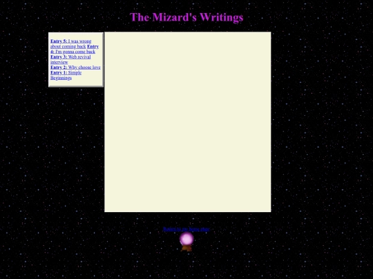 pages/writings/blog screenshot