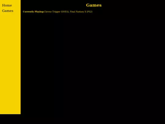 gaming/gaminghome screenshot
