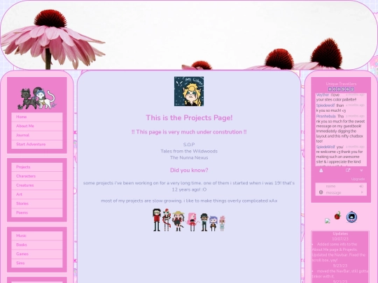 projects screenshot