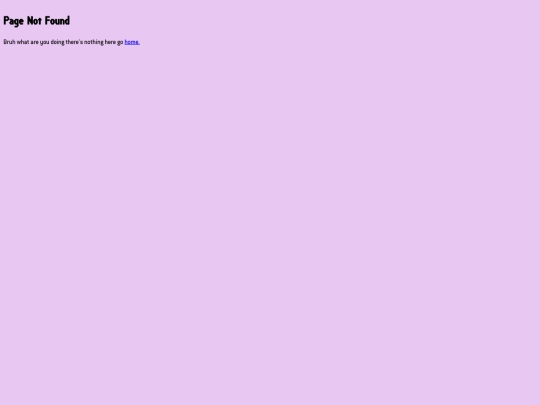 not_found screenshot