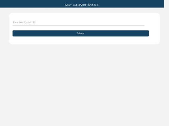 camrent-invoice screenshot