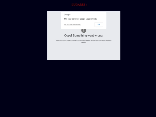 lugares screenshot
