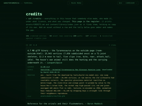 prototypes/page-credits screenshot