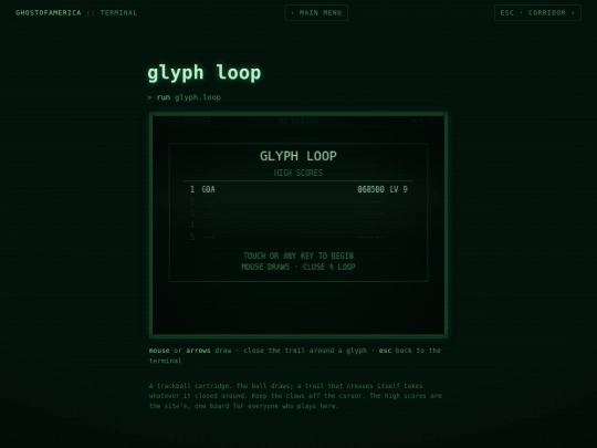 prototypes/page-glyph-loop screenshot