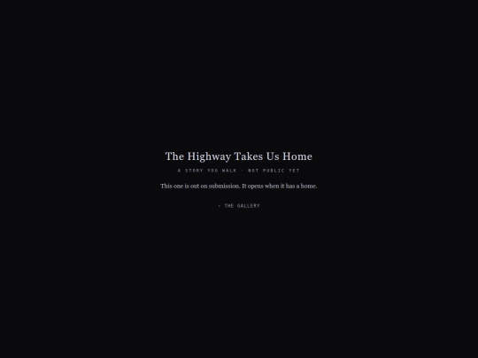 prototypes/room-the-highway screenshot