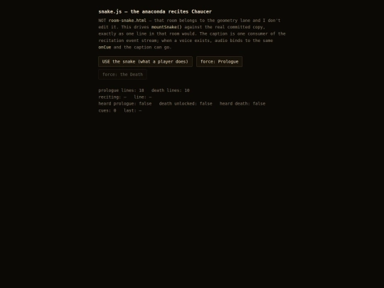 prototypes/snake-demo screenshot