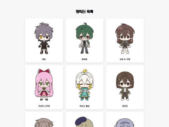 characters screenshot