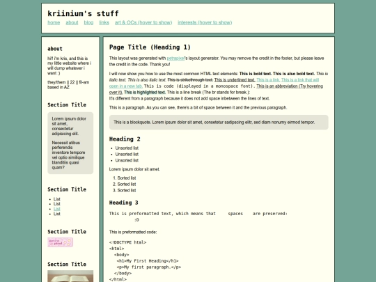 index screenshot