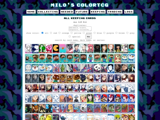 keepingcardsall screenshot