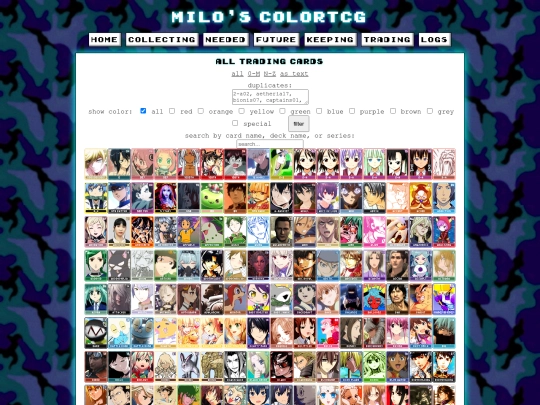 tradingcardsall screenshot