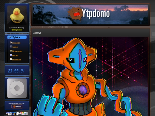artworks/deoxys screenshot
