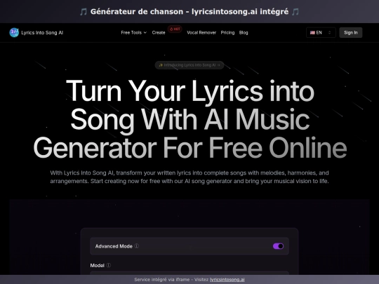 song screenshot