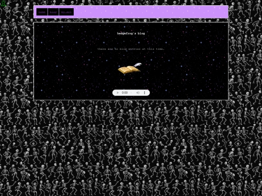 blog screenshot