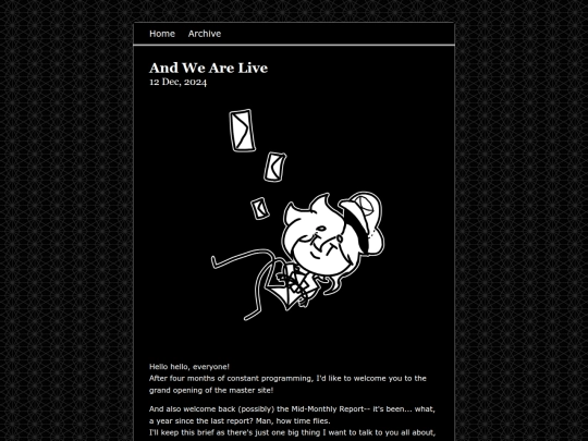 blog/posts/2024-12-12-And-We-Are-Live screenshot