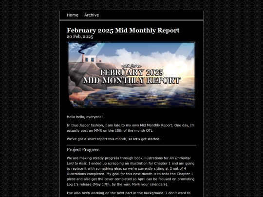 blog/posts/2025-02-20-February-2025-Mid-Monthly-Report screenshot