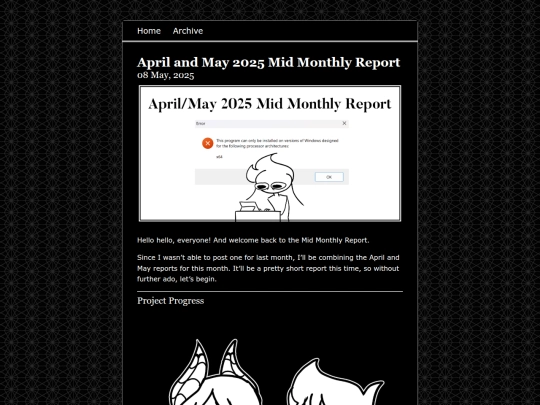 blog/posts/2025-05-08-April-and-May-2025-Mid-Monthly-Report screenshot