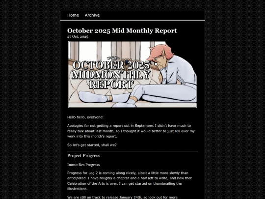 blog/posts/2025-10-27-October-2025-Mid-Monthly-Report screenshot