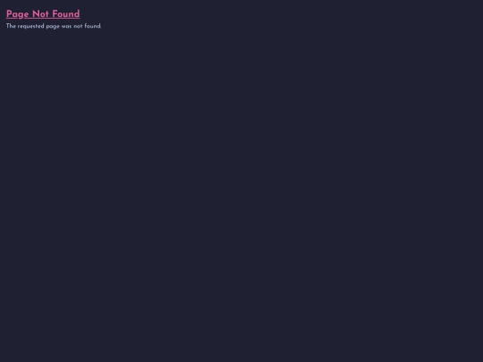 not_found screenshot