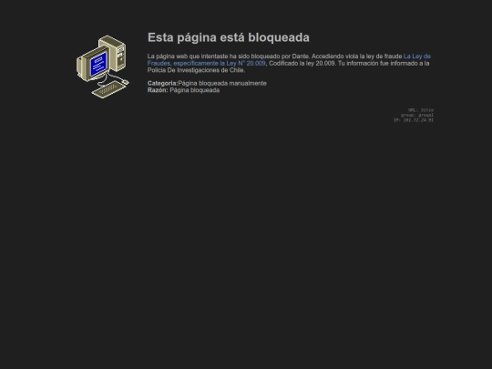 Our files/Blocked screenshot