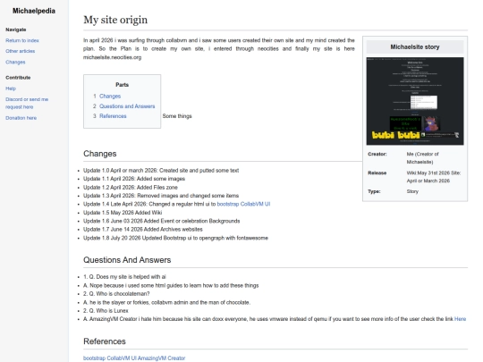 site story screenshot