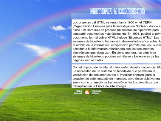 historiadelhtml screenshot