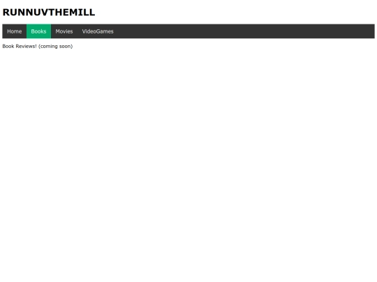 bookreviews screenshot
