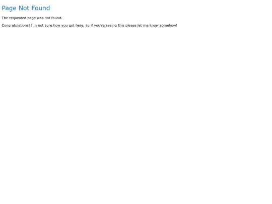 not_found screenshot