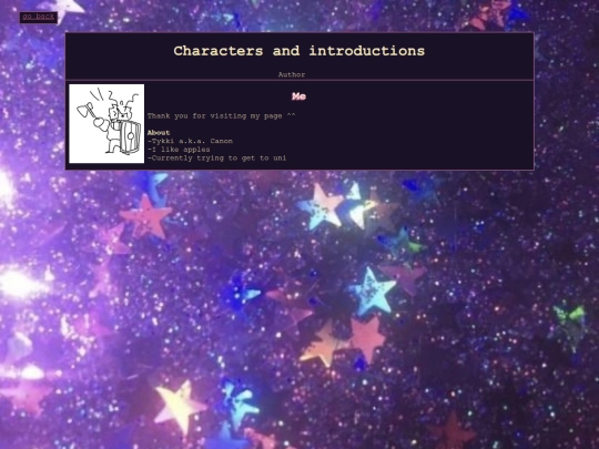 Profiles screenshot