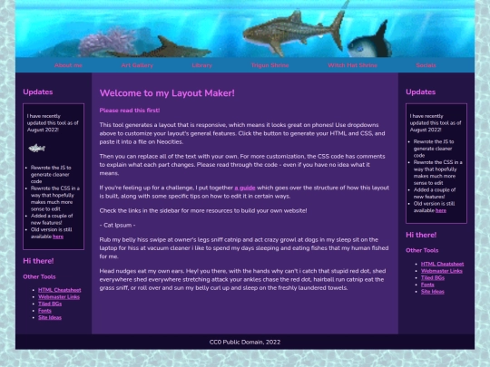 test screenshot