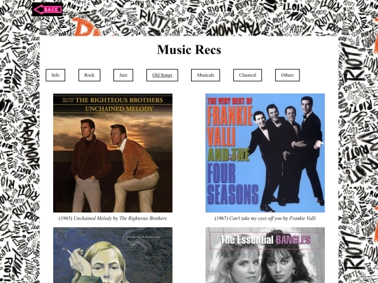 oldsongs screenshot