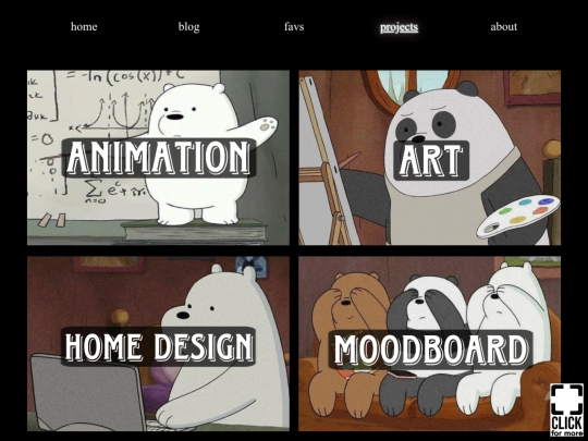 projects screenshot