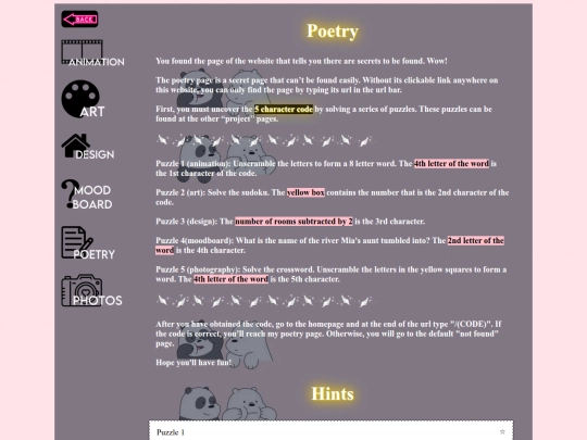 projects/poetry screenshot