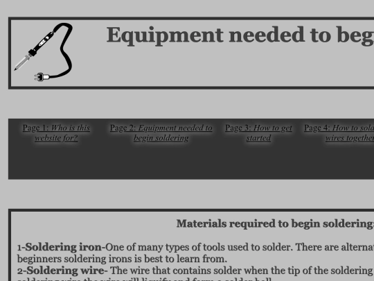 Second Website/page2 screenshot