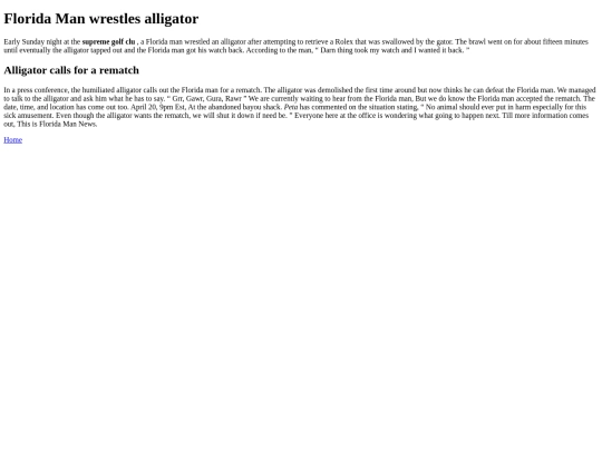 OnlineNewsArticle screenshot