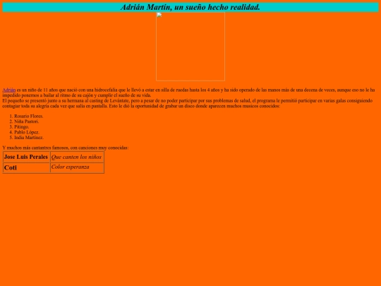 Adrián Martín, un sueño hecho realidad. screenshot