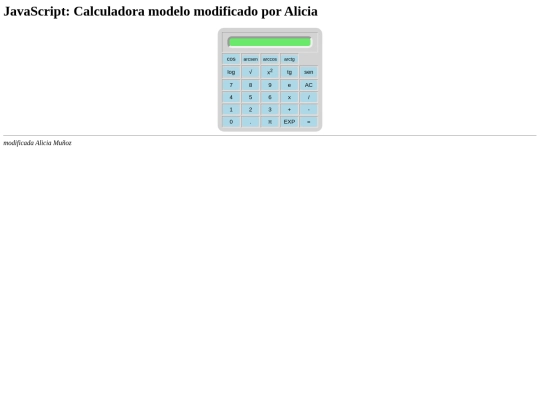 calculadora/ejemplo screenshot