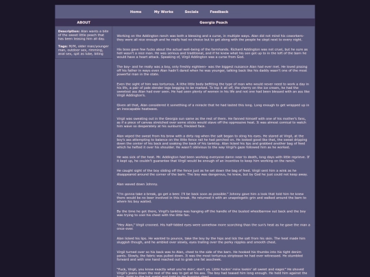 StoryGeorgiaPeach screenshot