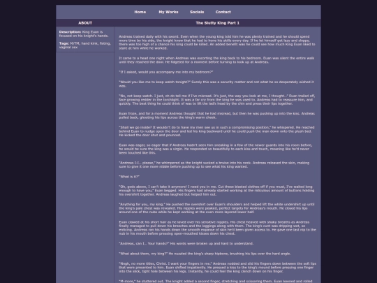 StorySluttyKing1 screenshot