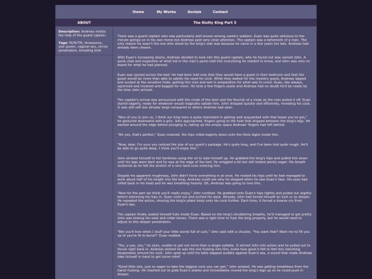 StorySluttyKing3 screenshot