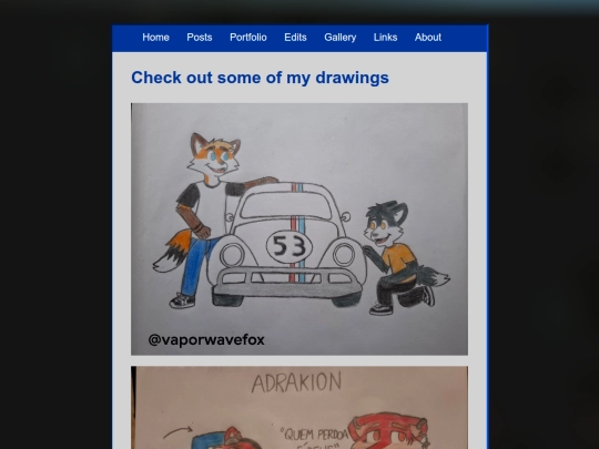 portfolio screenshot
