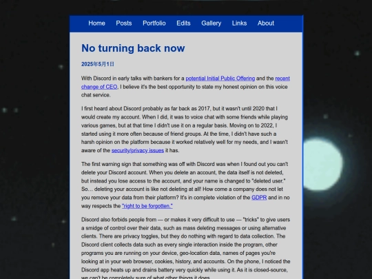 posts/2025-05-01-No-turning-back-now screenshot