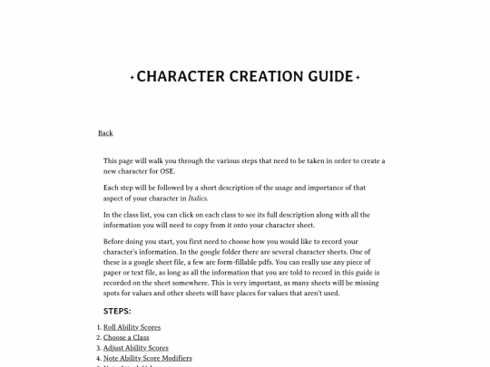 OSE/character_guide screenshot