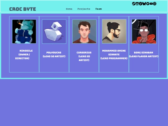 Team screenshot
