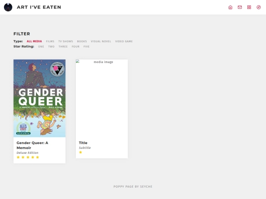Media Tracker screenshot